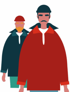 infographie matelots duo